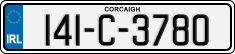 License plate of Ireland, Regular plates