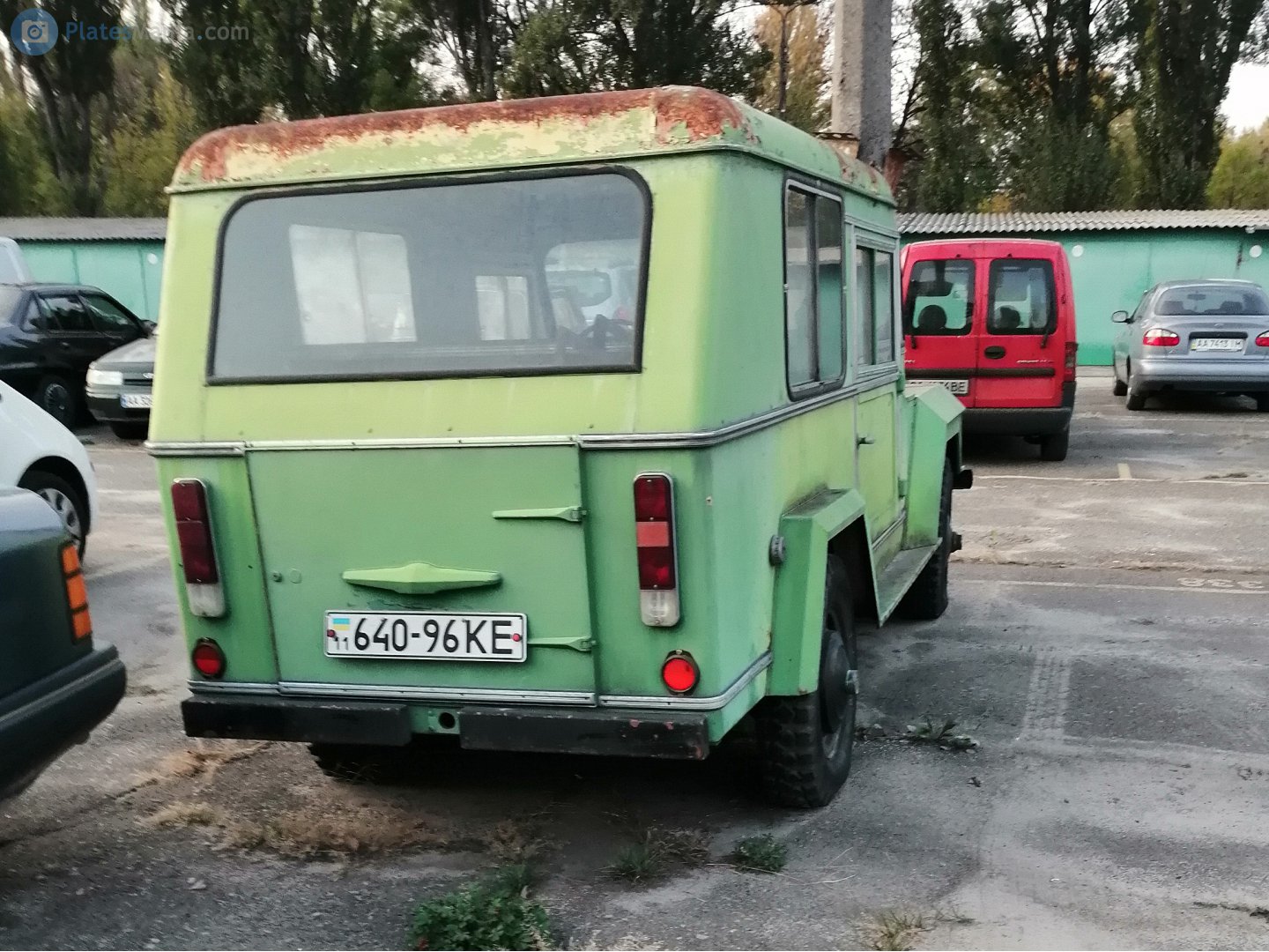 11 640-96 KE, Home-made vehicle 