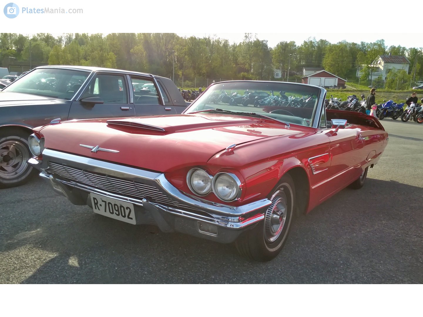 R-70902, Ford Thunderbird 4th gen 1965 Convertible (76A), 1st facelift, 1964–1965