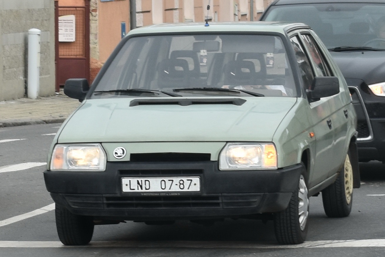 LND 07-87, Skoda Favorit 1st gen Hatch (Type 781), 1987–1995