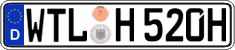 German license plate, Plates for oldtimers (type 