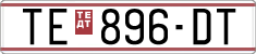 License plate of North Macedonia, Regular plates (1993)