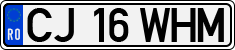 License plate of Romania, Regular plates