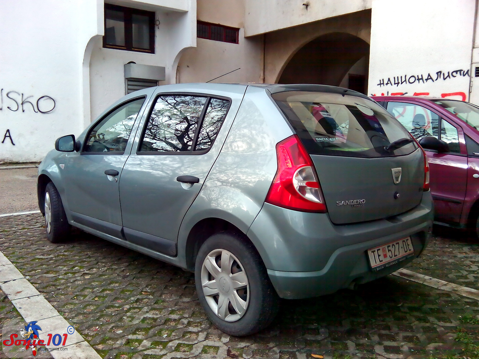 TE 527-DE, Dacia Sandero 1st gen (B90), 2008–2012