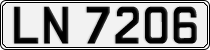 License plate of Norway, Trailers, motorcycles, special vehicles