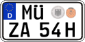 German license plate, Plates for oldtimers (type 