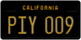 California, Passenger Car (ABC 123)