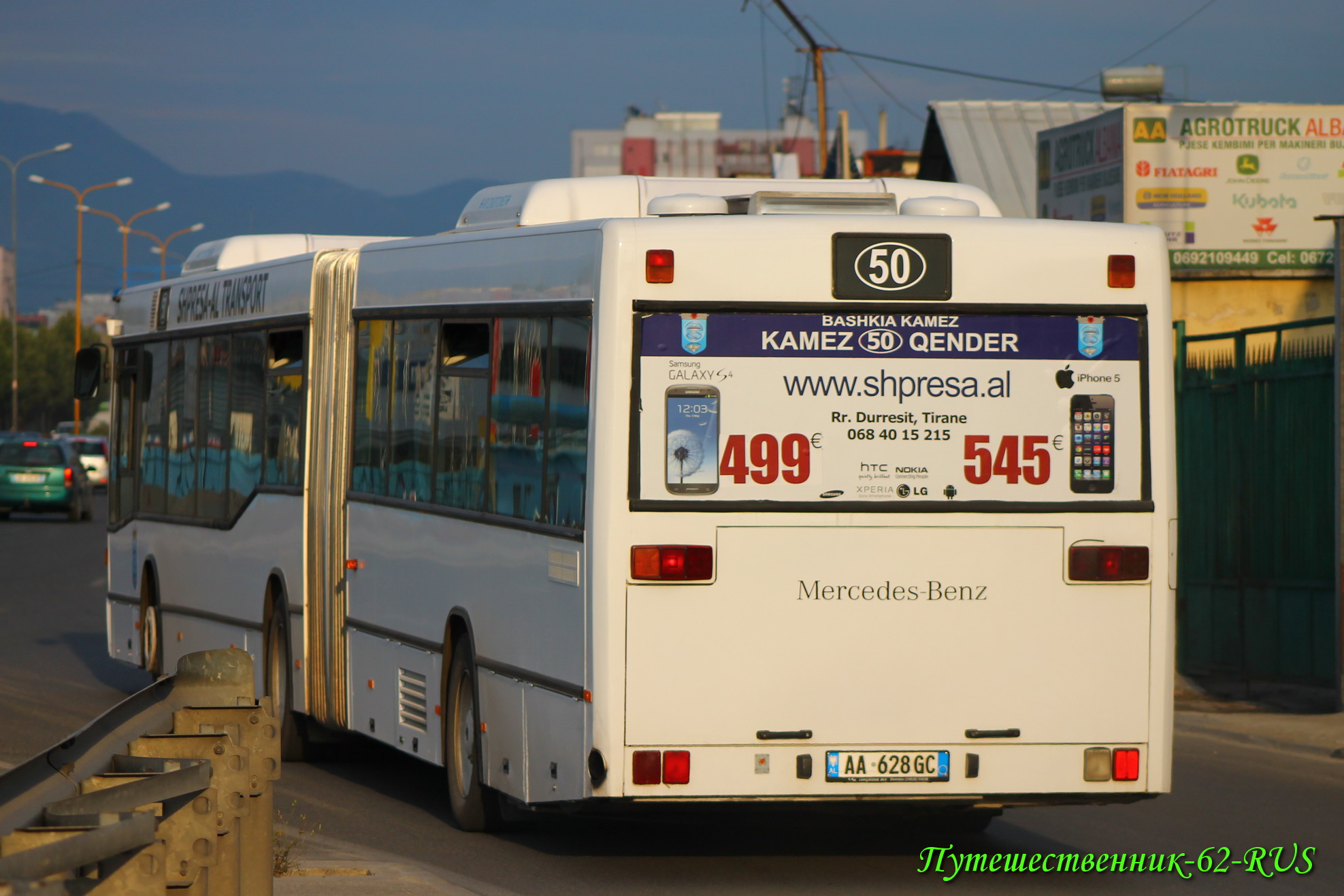 AA 628 GC, Mercedes-Benz O405 1st gen O405G (357), 1984–2002