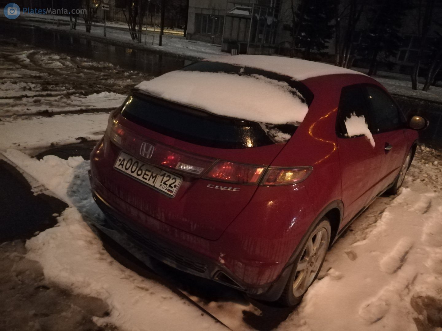 а 006 ем 122, Honda Civic 8th gen 5-door Hatch (FK/FN; Global-market), 2005–2012