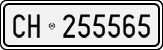 License plate of Italy, Cars (1927 year series)