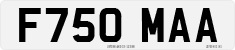 License plate of the United Kingdom, 1983 year system