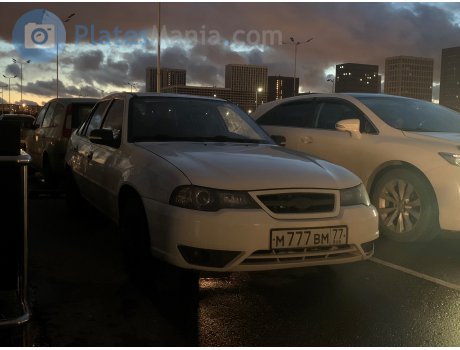 м777вм77, Daewoo Nexia