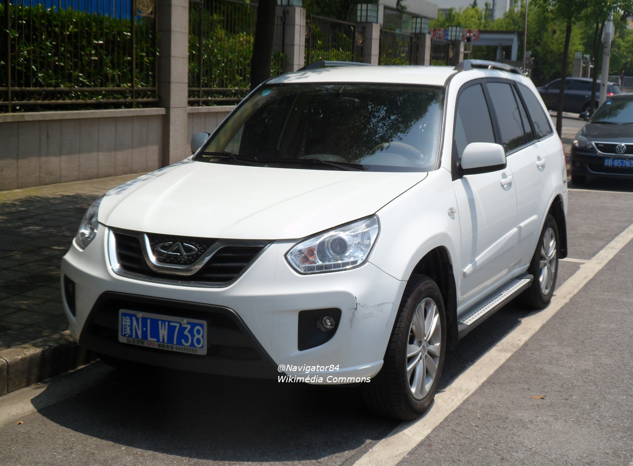 豫N·LW738, Chery (Chirey) Tiggo 1st gen (T11), facelift, 2012–2018
