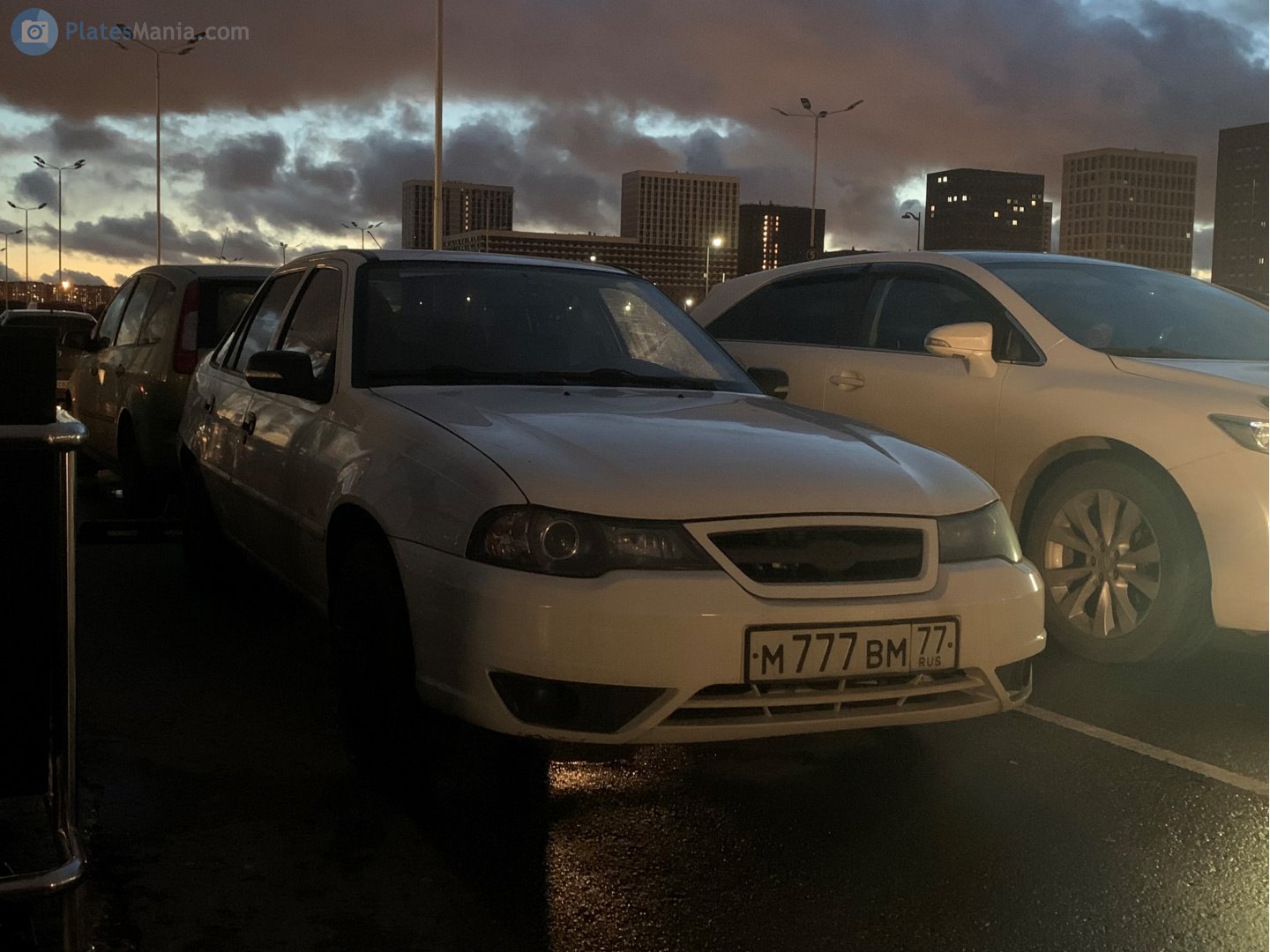 м 777 вм 77, Daewoo Nexia 1st gen Sedan (T-body; CIS-market), facelift, 2008–2016