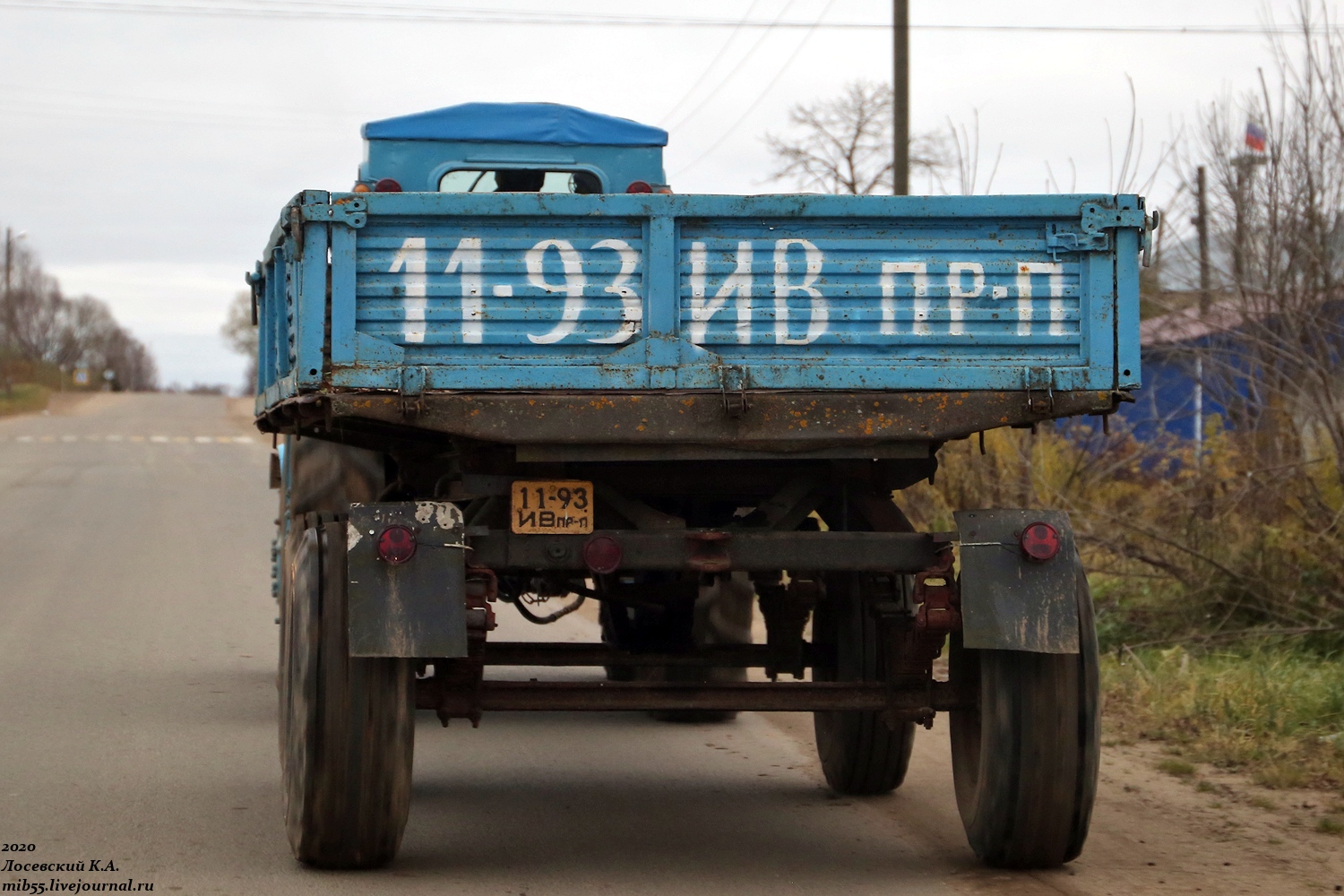 1193 ИВ, Trailers for special vehicles (1965) 