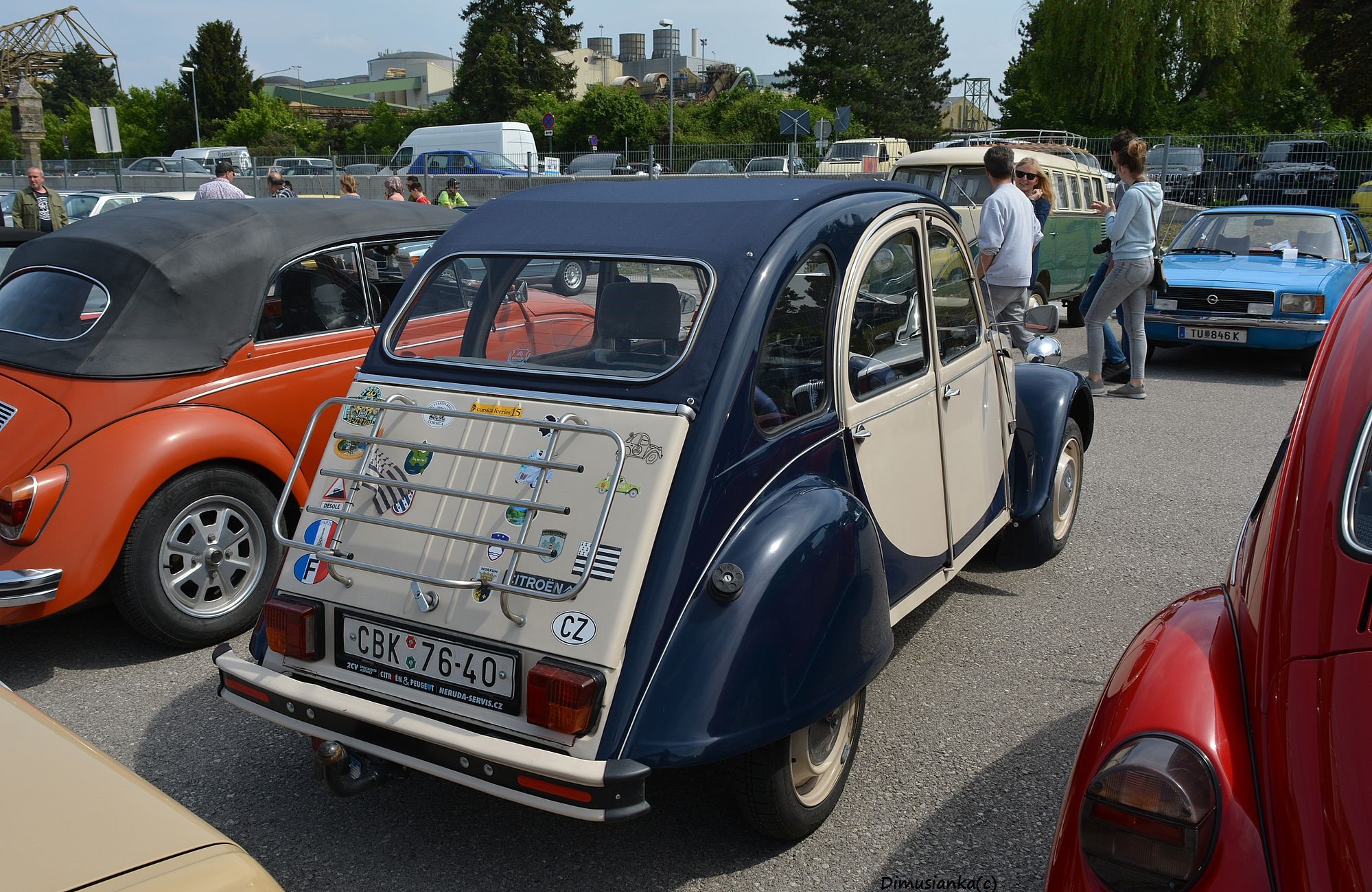 CBK 76-40, Citroёn 2CV 1st gen Sedan, 1949–1990