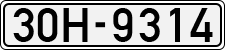 License plate of Vietnam, Cars