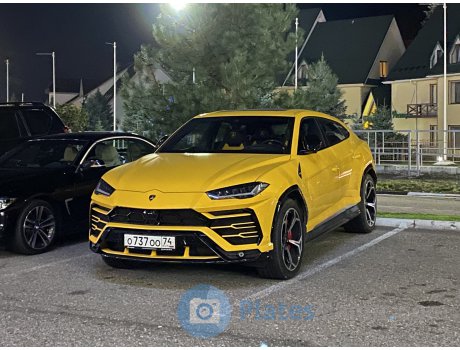 о737оо74, Lamborghini Urus