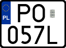 License plates of Poland, Special vehicles and motorcycles