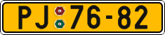 License plate of the Czech Republic, Commercial vehicles (1960)