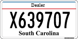 South Carolina, Dealer (X123456)