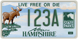 New Hampshire, Moose/State Parks (123A)