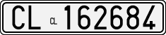 License plate of Italy, Cars (1927 year series)