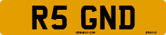 License plate of the United Kingdom, 1983 year system