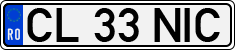 License plate of Romania, Regular plates