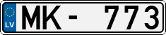 License plate of Latvia, Regular car plates