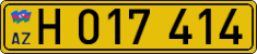 License plate of Azerbaijan, Foreign citizens and enterprises