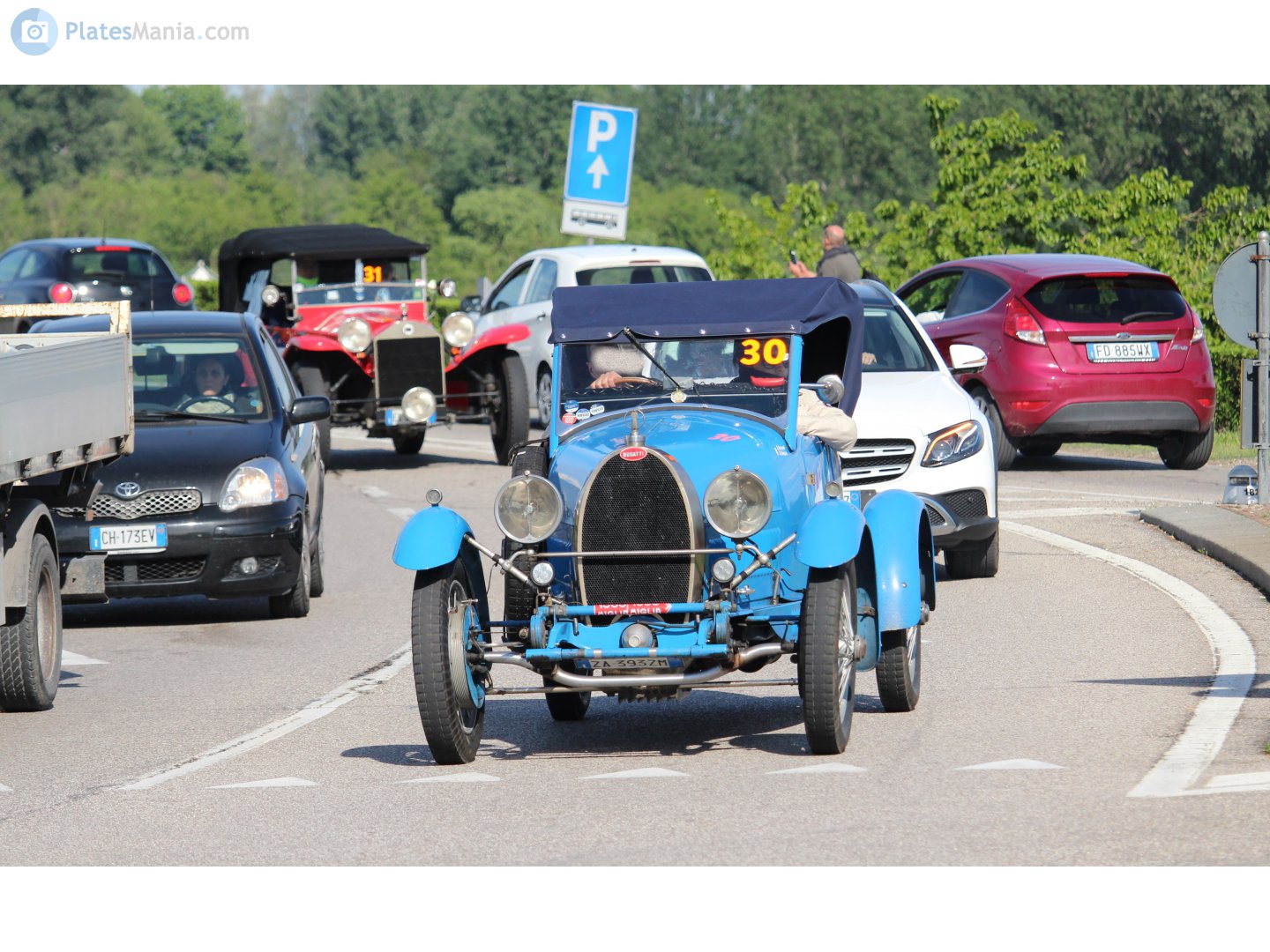 ZA 393 ZM, Bugatti Type 30/38/40/43/44/49 Type 40, 1926–1930