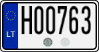 License plate of Lithuania, Oldtimers