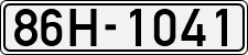 License plate of Vietnam, Cars