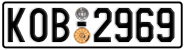 License plate of Greece, Cars