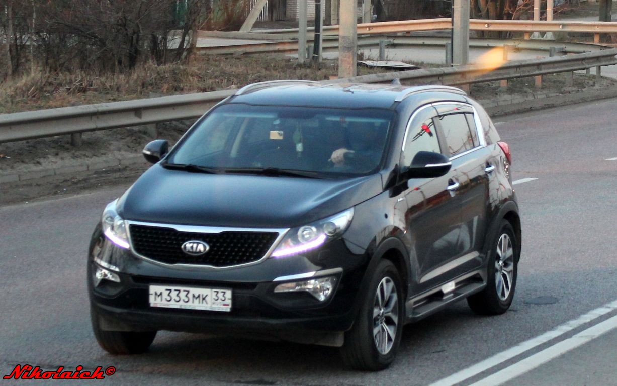 м 333 мк 33, Kia Sportage 3rd gen (R) (SL), 2010–2016