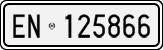 License plate of Italy, Cars (1927 year series)