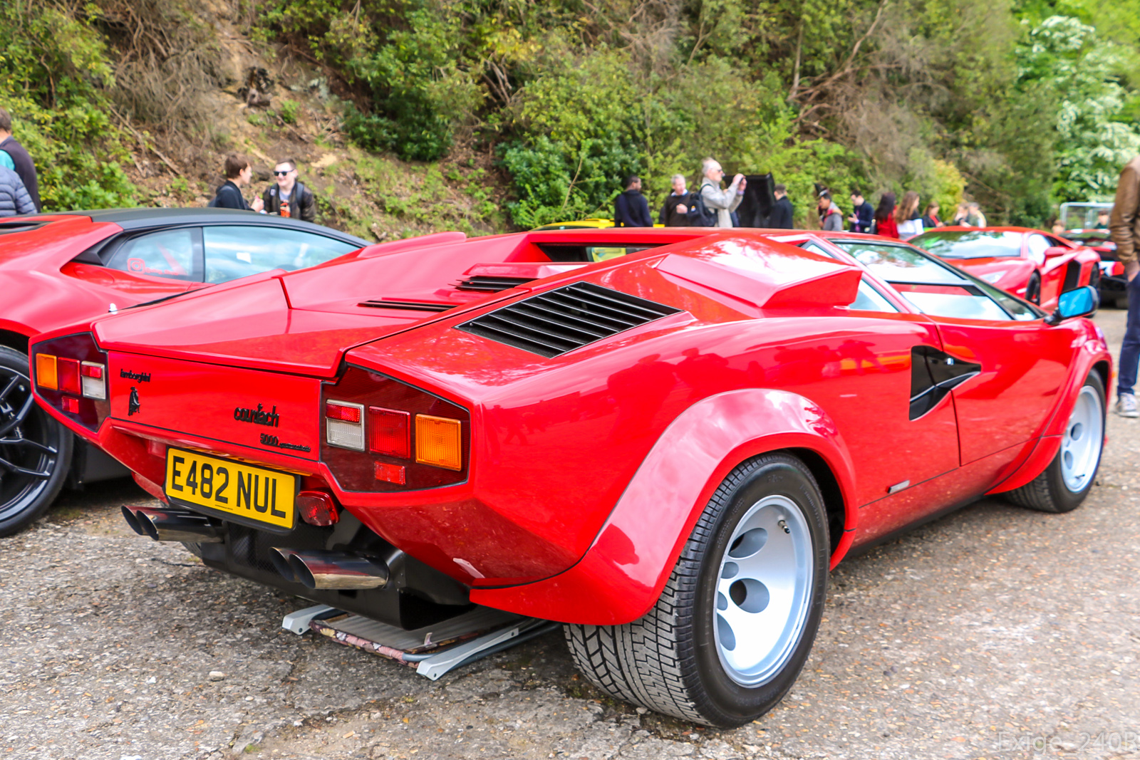 E482NUL, Lamborghini Countach LP5000 S Quattrovalvole, 1985–1988