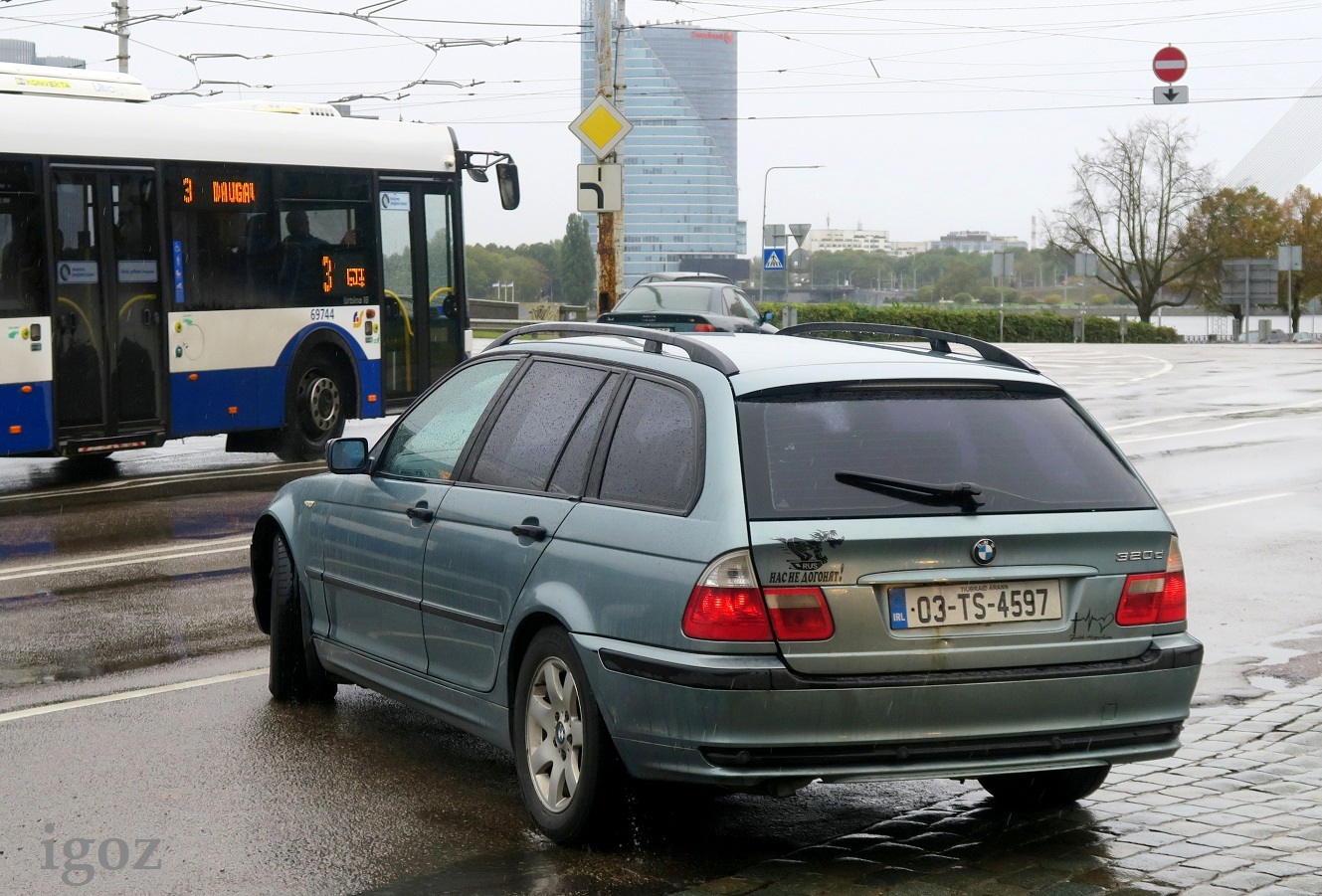 03-TS-4597, BMW 3 Series 4th gen Touring (E46), 1999–2005