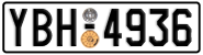 License plate of Greece, Cars