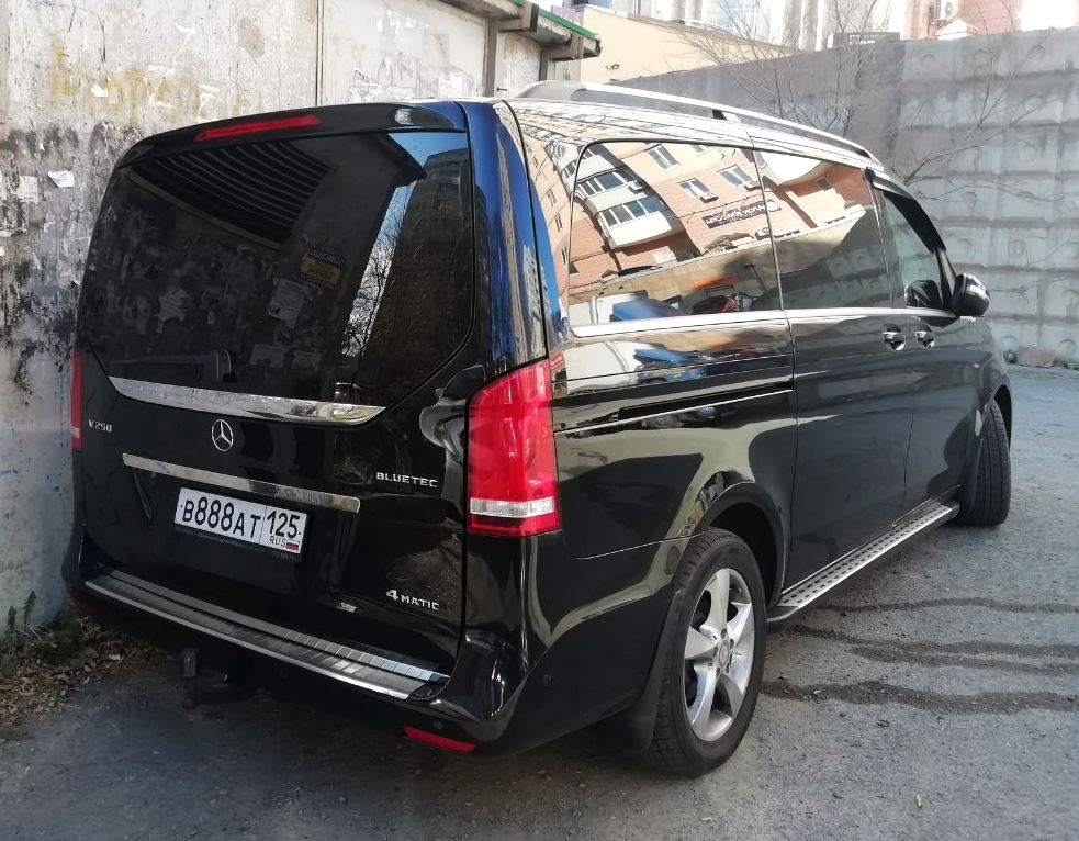 в 888 ат 125, Mercedes-Benz V-Klasse 