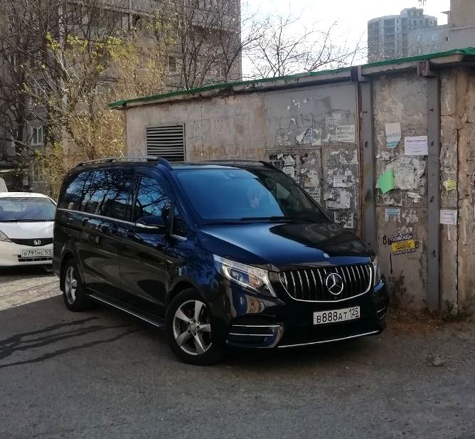 в 888 ат 125, Mercedes-Benz V-Klasse 