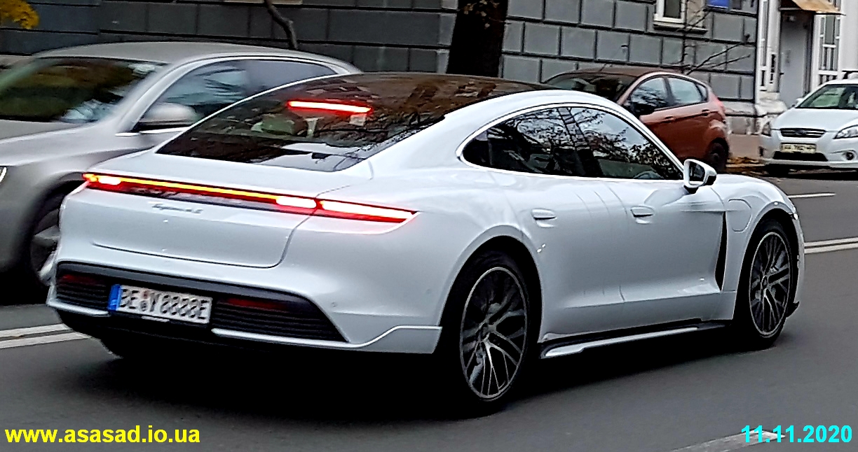 BE Y 8888 E, Porsche Taycan 1st gen Sedan (9J1), 2019–2024