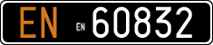 License plate of Italy, Cars (1927 year series)