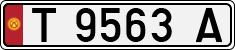 License plate of Kyrgyzstan, Private owners (1994)