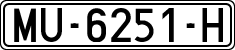License plates of Spain, 1971 year series