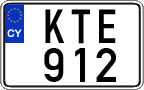 License plate of Cyprus, Regular plates