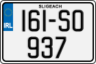 License plate of Ireland, Regular plates
