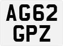 License plate of the United Kingdom, 2001 year system