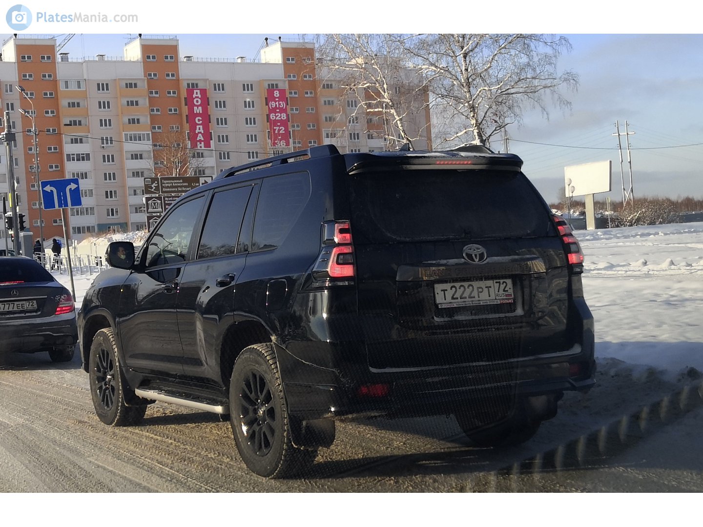 т 222 рт 72, Toyota Land Cruiser Prado 4th gen 5-door SUV (J150), 2nd facelift, 2017–2023